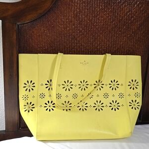 Kate Spade 100 percent leather tote.